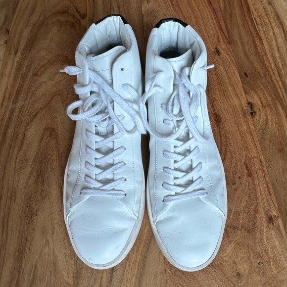 Fear of God Other - Fear of God Essentials men’s white leather high top sneakers good condition.